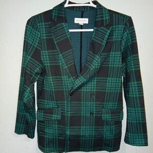 Free Assembly Girls Double Breasted Blazer Size: L 10-12
